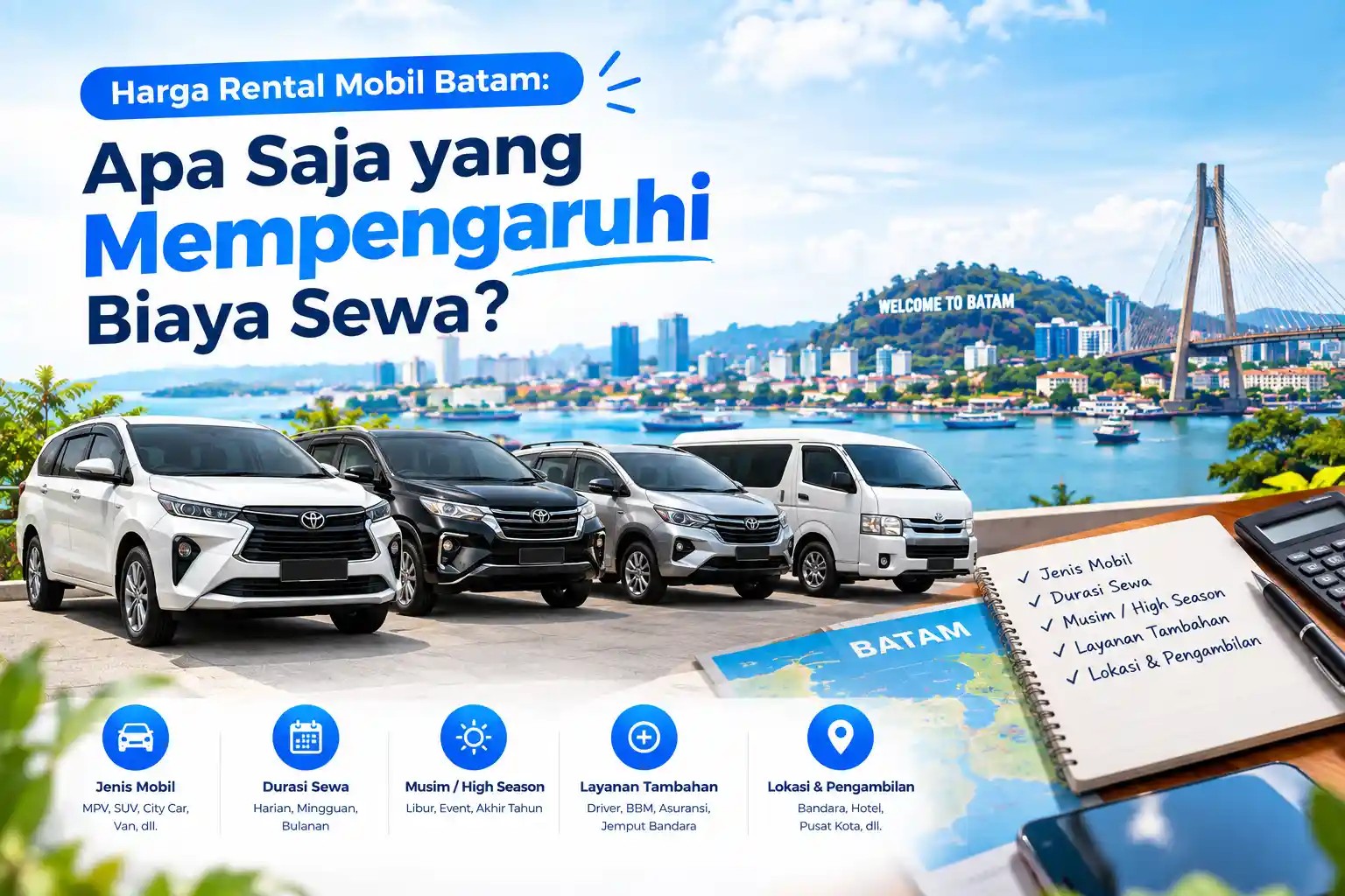 Layanan Rental Mobil Batam