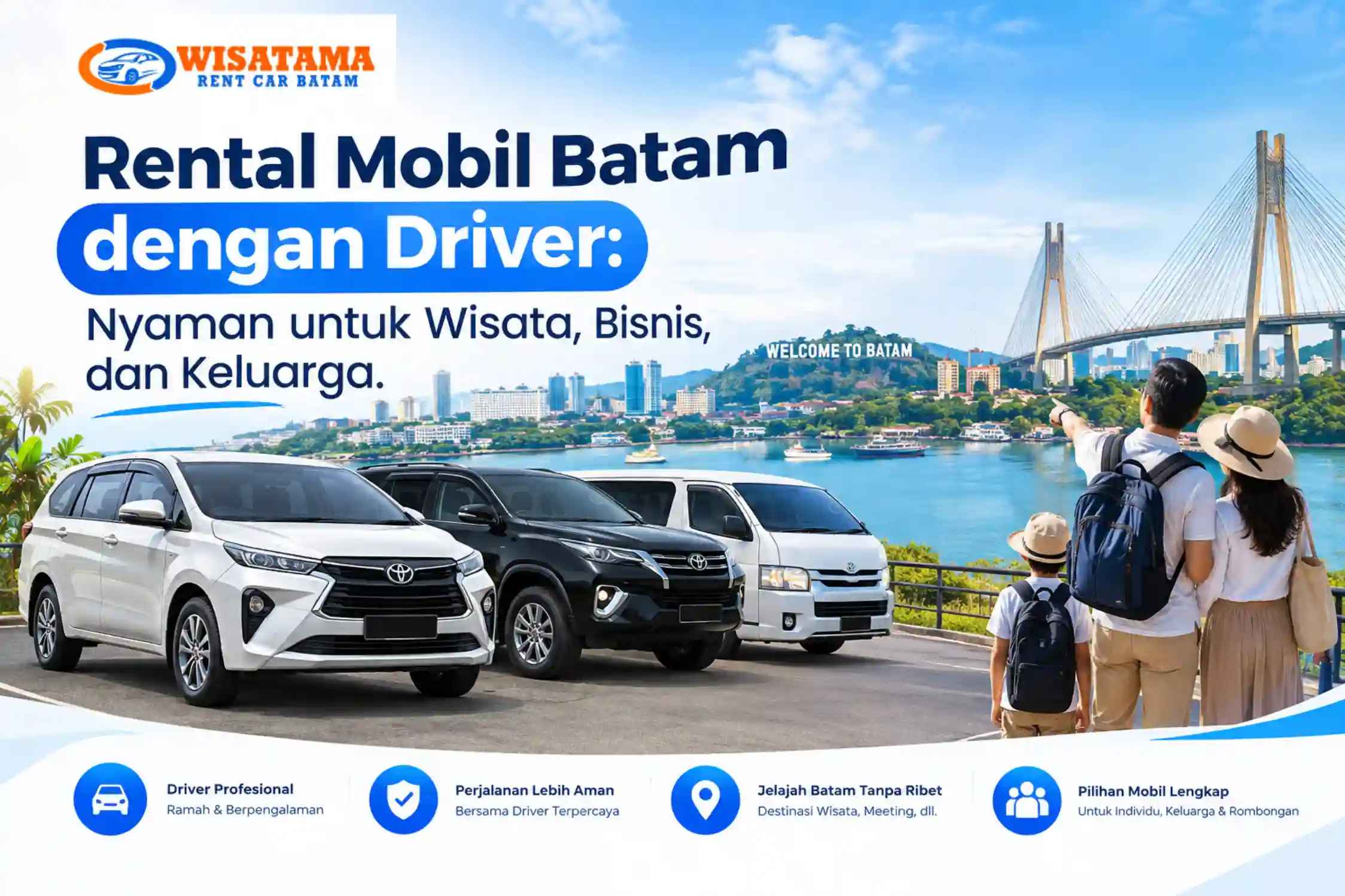 Rental Mobil Batam dengan Driver